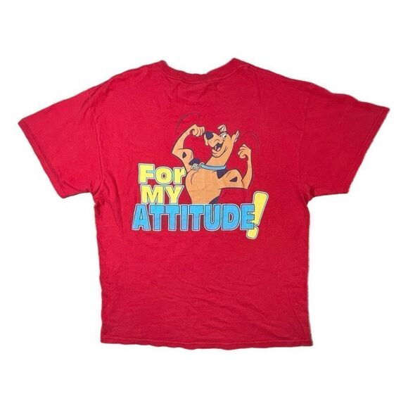 Vintage Y2K Scooby Doo Attitude Tee - Picture 3 of 8